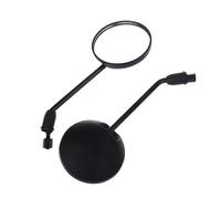 Rétroviseurs Latéraux Moto Rétroviseurs De Moto Universels 8mm Scooter E-bike Café Racer Rétro Rétroviseurs HD Vision ABS Miroir Latéral Rond Retroviseurs Latéraux