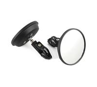 Rétroviseurs Latéraux Moto Universel Rétroviseur Rond 7 8 22 Mm Moto Vision Large Convexe Fixation sur Guidon Angle Mort Apparent(1 Pair)