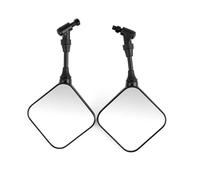 Rétroviseurs Latéraux Noirs Double Sport POUR Moto POUR Suzuki DR 200 250 DR350 350 DRZ 400 650 DR650 Lot De 2 Pièces