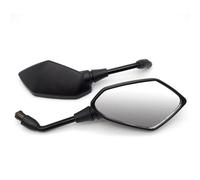 Rétroviseurs Latéraux Noirs For Moto Accessoires Pour MT 09 Pour CYGNUS 125 MT 10 Pour MAJESTY 250 XVS 650 Pour DRAGSTAR 650 XJR 1200(8MM Mirror)