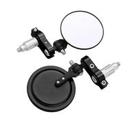 Rétroviseurs Latéraux Pliables Noirs, Ronds 7,6 Cm 3 Pouces 22,2 Mm 7/8 Pouce Pour MSX125 Pour Grom/SF 2013-2021(Black)