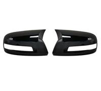 Retroviseurs Lateraux Pour CIVIC 2012-2014 Couvercle Rétroviseur Latéral Capuchon D'aile Extérieur Garniture Boîtier Vue Arrière Fibre Carbone Noir Rétroviseur Voiture(With Light Black)