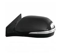 Rétroviseurs Latéraux Pour HYUNDAI Pour SANTA Pour DM Pour FE MK3 Ensemble Rétroviseurs Latéraux Clignotants Chauffants Électroniques MIROIRS Lentille En Verre(10pin left black)