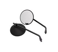 Rétroviseurs Latéraux Pour Motos Pour Royal Pour Enfield Pour Continental GT Et Pour Interceptor 650 Style Café Racer(Black)