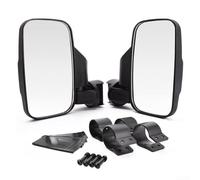 Rétroviseurs latéraux pour véhicule tout-terrain avec pinces sécurisées, idéal pour les UTV, réglage vertical et horizontal facile pour une visibilité maximale