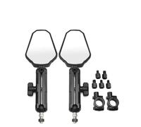 Rétroviseurs latéraux réglables, 2 pièces, rotule directionnelle, Rotation à 360°, Pliables, pour Scooters Tout-Terrain ADV, rétroviseurs rétro