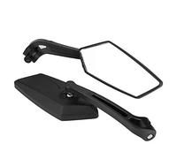 Rétroviseurs Latéraux Rétro Noirs pour Moto, 2 Pièces, Barre L et Barre R