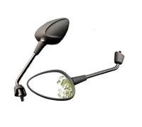 Rétroviseurs latéraux Rétroviseur De Guidon Moto Pour Vespa Pour Primavera 150 4T 3V IGET ABS E4 2016 2017 2018 Rétroviseurs Latéraux(Nero)