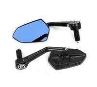 Rétroviseurs Latéraux Rotatifs À 360 °, Accessoires De Moto Pour CB750 Pour Hornet 2023 - 2025, Durables Ensemble miroirs(Black (blue glass))