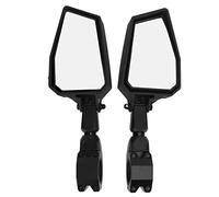 Rétroviseurs Latéraux UTV Réglables à 180 Degrés avec Pince de 1,75 Pouces de Remplacement RZR 800 900 1000 XP Street Legal Large Plage de Vision