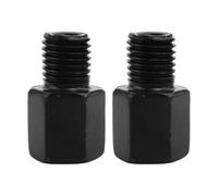 Rétroviseurs Latéraux Vis De Boulon De Convertisseur De Rétroviseur Universel M10 Adaptateur De Rétroviseur De Moto Filetage Droit/Gauche en Métal Rétroviseur Moto(10mm RL - 2PCS)