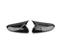 Retroviseurs Lot De 2 Coques De Rétroviseurs Extérieurs Pour Civic 10e Génération 2016-2021 Coques Latérales De Protection Pour Rétroviseurs Extérieurs Lateraux Coque(Noir brillant)