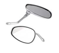 Rétroviseurs Lot de 2 rétroviseurs de guidon de vélo, réflecteurs, pour VTT, scooter électrique, rétroviseurs à angles réglables, large plage HD