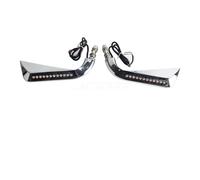 Rétroviseurs Lumière De Rétroviseur pour Cross Bones Dyna Softail Electra Street Glide Road King Fat Boy 1200 883 Moto Axe