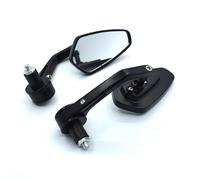 Rétroviseurs Moto 7/8" 22mm Guidon Lentille Verre pour Yamaha FZ1 FZ8 Xmax VMAX NMAX TMAX MT-07 MT-09 Aile
