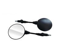 Rétroviseurs Moto Guidon 1 Paire De Rétroviseurs Latéraux Ronds Pliables Antichute Pour Moto M 8 M 10 Accessoires Universels Pour Rétroviseurs Rétroviseurs Gauche Droite