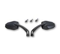 Highsider Ensemble de rétroviseurs Victory 1108673002 pour moto – Clair, Noir