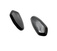 Rétroviseurs Moto Pliables Accessoires De Rétroviseur De Moto, Couvercle De Base De Rétroviseur 3D pour YZF R6 YZF-R6 2003 2004 2005 2006 2 Pièces(Black)