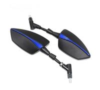 Rétroviseurs Moto Pliables Convient pour RnineT R9T Nine T Pure Scrambler Urban G/S Rétroviseur Latéral De Moto Rétroviseur d'angle Mort Réglable pour Moto(No L Blue)