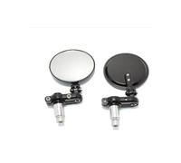 Rétroviseurs Moto Pliables Lot De 2 Rétroviseurs Pliables Modifiés pour Moto Et Vélo, 22 Mm, Réglables sur Guidon, pour Angle Mort