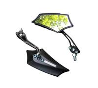Rétroviseurs Moto Pliables Rétroviseur Moto Accessoires Moto Angle Mort Droit Rétroviseur Verre Rétroviseur Lentille Vent Aile Côté(8)