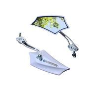Rétroviseurs Moto Pliables Rétroviseur Moto Accessoires Moto Angle Mort Droit Rétroviseur Verre Rétroviseur Lentille Vent Aile Côté(1)