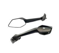 Rétroviseurs Moto Pour CFMOTO 450SR SR450 CF400-6 Accessoire Moto Rétroviseur Clignotant Rétroviseur Réflecteur Simple Culbuteur Miroirs Guidon Moto(A pair)