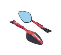 Rétroviseurs Moto Pour Ducati V2 V4 V4S 959 1299 Pour Panigale Pour Supersport 939 Clignotant LED Pour Moto Rétroviseur Latéral Rétroviseurs Guidon Moto(Red)