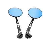 rétroviseurs moto Pour Miroir Rond Universel Pour Moto Pour Vélo Rue Scooter E-bike 8mm 10mm Réglable En Aluminium HD Pour La Vision rétroviseurss universels motos