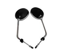 Rétroviseurs Moto Pour Peugeot Pour Django, Noir, Gris Et Chromé Lot De 2(Black)