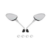 Rétroviseurs Moto Pour Vespa Pour Sprint 50 125 150 2014 2015 2016 2017 2018 2019 2020 2021 2022 Rétroviseurs Gauche Et Droit Topteng Rétroviseurs Guidon Moto(Chrome)
