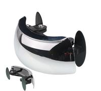 Rétroviseurs Moto - Rétroviseur d'Angle Mort 180 Degrés pour Pare-brise Moto | Monture Universelle pour Guidon de de Rue, Scooter, Quad, pour Hommes et Femmes, pour la Conduite de Rue et la