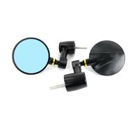 Rétroviseurs moto universels Rétroviseurs Latéraux De Guidon De Moto CNC Pour K&AWASAK&I Z125 Z250/Z250SL Z300 Z650 Z750 Z800 Z900 Z1000(Gold-3)