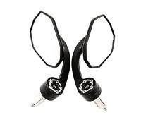 Rétroviseurs Motos Pour Rétroviseur De Guidon Pour Universel CNC Accessoires De Moto Rétroviseur Arrière À Grande Vue