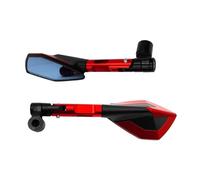 Rétroviseurs Motos Rétroviseur Latéral Universel CNC Pour Moto Pour SUZUKI Pour GSF650 Pour BANDIT(Red)