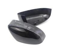 Rétroviseurs pièces Compatible Avec Focus Pour Mk2 Facelift 2008 2009 2010 2011 Accessoires De Remplacement Pour Rétroviseur Capuchon En Fibre De Carbone Noir(Black)