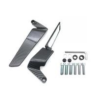 Rétroviseurs Pivotants En Aluminium CNC À Ailettes Fixes Pour Motos Pour Yam&aha FA&ZER FZ1 FZ6 FZ8 FZ 1/6/8(Style G)