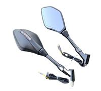 Rétroviseurs Pour Clignotants Rétroviseurs Latéraux Clignotant Indicateur 10mm Rétroviseur De Moto