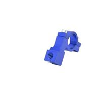 rétroviseurs réglables moto Base Rétroviseur Moto Électrique Cadre D'installation Fixe Vélo Support Modification Multifonctionnel scooters rétroviseur motos(Blue 8MM mirror seat/piece)