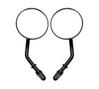 rétroviseurs réglables moto Pour Cross Bones Pour Dyna Electra Glide 1984-2020 M8 Moto Rétroviseur Rond Rétroviseurs Latéraux Rétro Arrière scooters rétroviseur motos(Black)