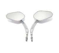 Rétroviseurs Rétroviseur De Moto 2 Pièces Rétroviseurs Latéraux Réglables Pour D&avidson Cross Bones 2008-2009