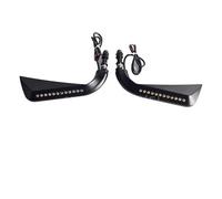 Rétroviseurs Rétroviseur Latéral Faucille De Moto avec Clignotant À Eau Courante pour Dyna Softail Sportster 1200 883