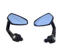 Rétroviseurs Rétroviseurs Latéraux À Lentille Bleu Fumé Pour Guidon De Moto 7/8' 22 Mm Pour BMW