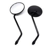 Rétroviseurs Rétroviseurs Latéraux Ronds Universels Pour Moto 2 Pièces 10 Mm Réglables Accessoires