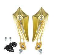 Rétroviseurs Rétroviseurs Universels pour Guidon De Moto, 7/8 Pouces, Rétroviseurs Latéraux pour Scooter, pour Moto, Vélo Électrique, Cyclomoteur