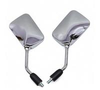 Rétroviseurs Scooter Rétroviseurs Latéraux Gauche Droit Chromé pour Moto 10mm pour Suzuki GSF1250 GSF600 SFV650 SV1000 GSR600 GSXR750