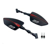 Rétroviseurs Scooter Rétroviseurs Latéraux Gauche Et Droit Réglables pour Moto Accessoires pour Piaggio MP3 125 250 300 400 500(MP3-Red8)