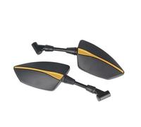 Rétroviseurs Scooter Rétroviseurs Latéraux Gauche Et Droit Réglables pour Moto pour Piaggio MP3 125 250 300 400 500 Accessoires(Glod5)