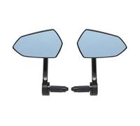 Rétroviseurs style course Pour R1 R3 FZ6 150 250 Pour MT07 MT09 MT10 2023 Rétroviseur Latéral De Moto En Verre Bleu De 22 Mm