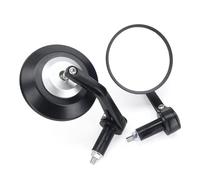 Rétroviseurs Universels Pour Guidon De Moto, 95 Mm, Rétroviseur Latéral En Verre, Accessoires Pour Vélo, Tramway, Tout-terrain(Silver)